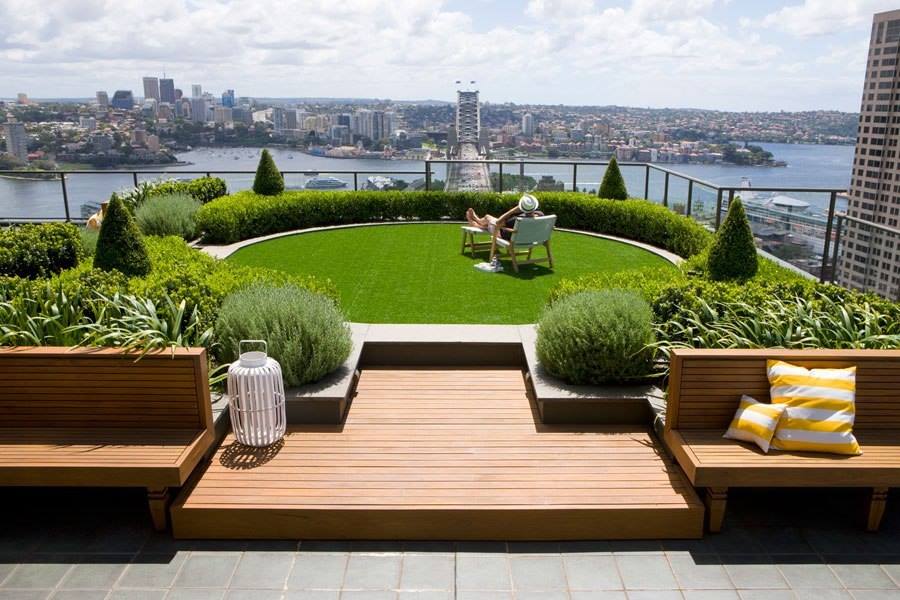 Roof gardens