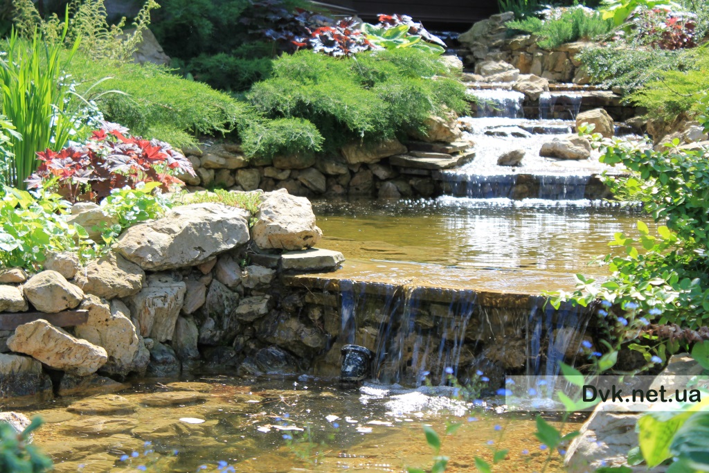 Creation of decorative and functional water bodies 